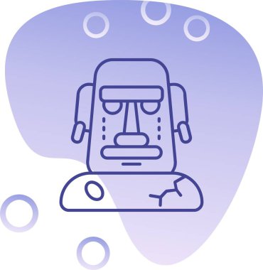 Robot kafalı eşsiz bir adam.