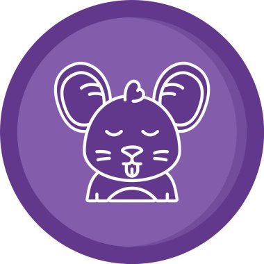 Gözü kapalı hayvanın kafasında eşsiz bir tavşan.