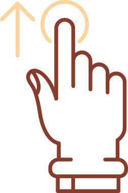 El imleci el simgesi. el imleç vektör simgesi rengi izole edilmiş düz vektör