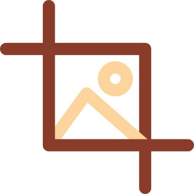 İşaretli bir kişinin vektör simgesi