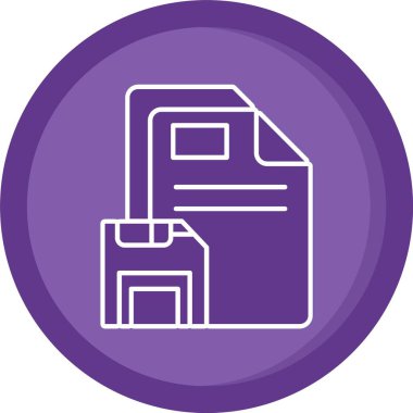 Yazıcı. Web simgesi basit illüstrasyon