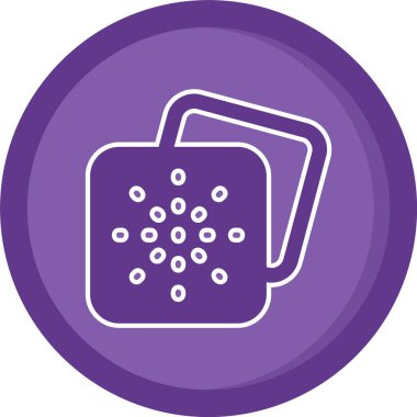 eşsiz takvim vektör çizgisi simgesi