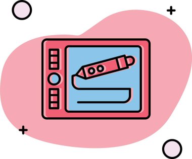 Vektör Takvim Simgesi, vektör illüstrasyonu