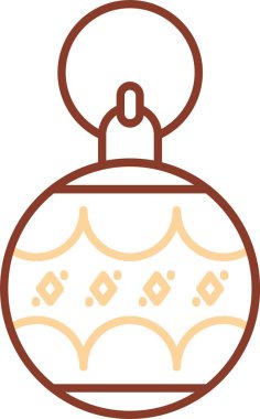 Bir karikatür noel balosunun vektör çizimi