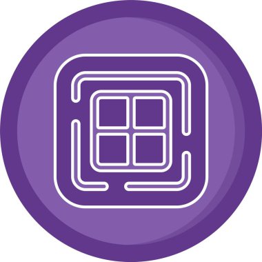 Gıda simgesinin vektör illüstrasyonu