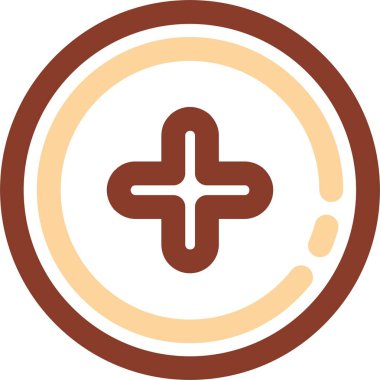 Benzersiz kahve çekirdeği vektör simgesi