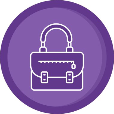 Çantanın vektör illüstrasyonu