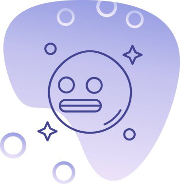 Çizgi film simgesinin vektör çizimi