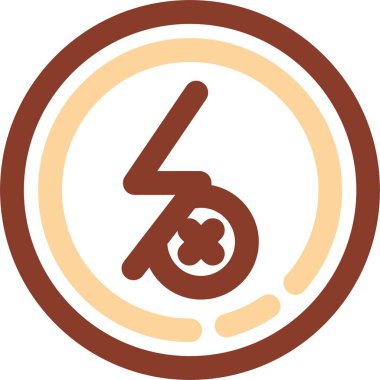 güzel dondurma kabartma vektör simgesi