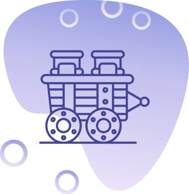 Araba ikonu. Web için araba vektör simgelerinin düz çizimi