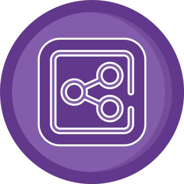 Eşsiz Fan Vektör Satırı Simgesi