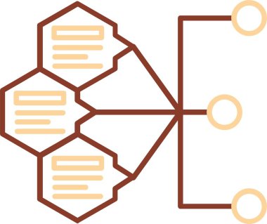 mobil uygulama için vektör simgesi