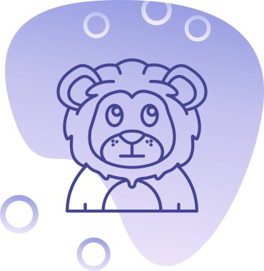 şirin aslan simgesi, taslak biçimi