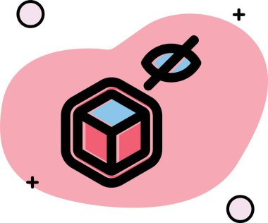 kalp ve kurdelenin vektör resmedilmesi