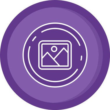 Benzersiz E- posta Vektörü Glyph Simgesi