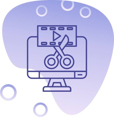 seo modern simgesinin vektör illüstrasyonu