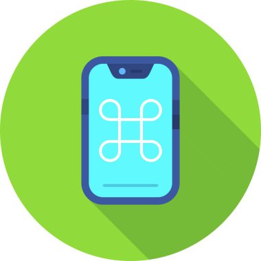 Telefon simgesi vektör illüstrasyonu