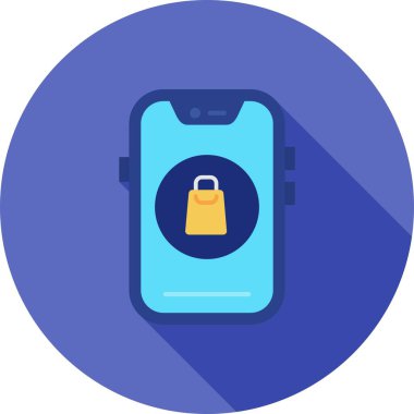 Cep telefonu. Basit resimleme