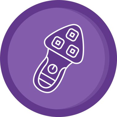 Bir çift spor ayakkabısının vektör çizimi