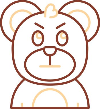 kızgın ayı simgesi, özet biçimi