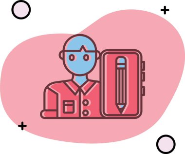 içinde takvim, kalp ve kalp olan kalp ikonu konsepti