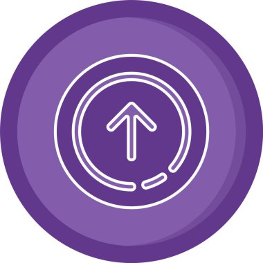 vektör yönü ok simgesi