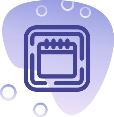 Benzersiz beyin sistemi vektör simgesi