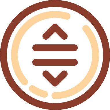 Yiyecek ve içeceğin vektör simgesi