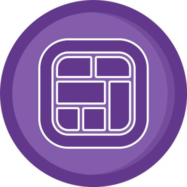 Modern b 'nin vektör illüstrasyonu eksik simgesi