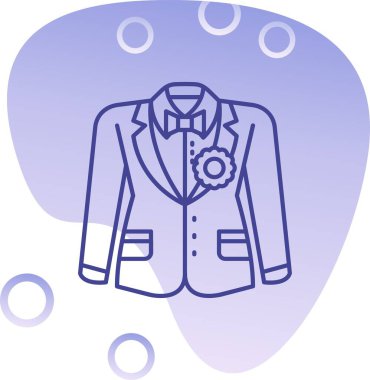 giysi simgesi vektör illüstrasyonu