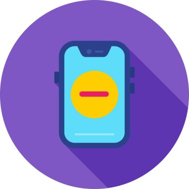 akıllı telefon simgesi vektör illüstrasyonu