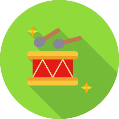 davul vektör çizim