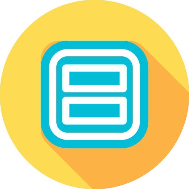 güzel kitap kitaplığı vektör simgesi