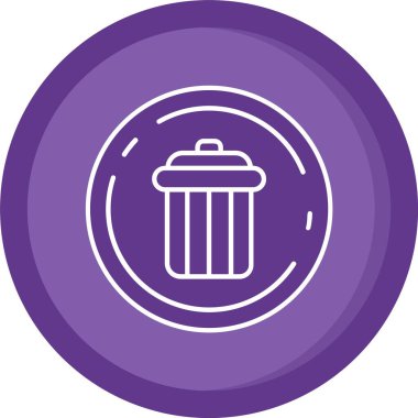 vektör bin simgesi çizimi