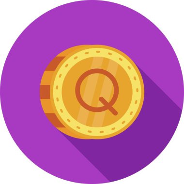 para sikkesi ikonu vektörü