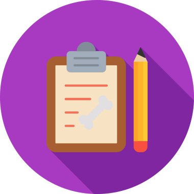 belge vektör simgesi, basit biçim