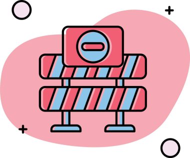 Bir bankın vektör illüstrasyonu