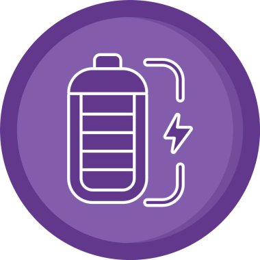 vektör enerji simgesi illüstrasyonu