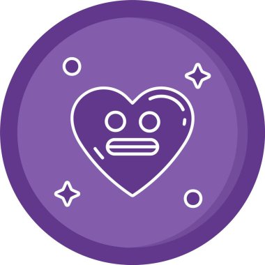 Benzersiz uzaylı vektör simgesi