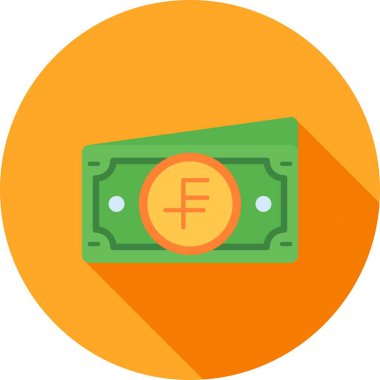 Dolar para birimi simgesi vektör illüstrasyon tasarımı