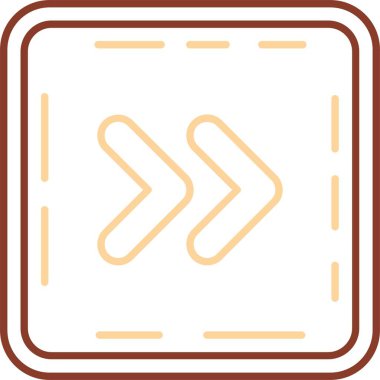 Tasarımınız için yön ok simgesi