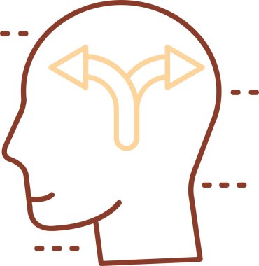 Beyaz arka planda yayı olan bir kadının vektör çizimi