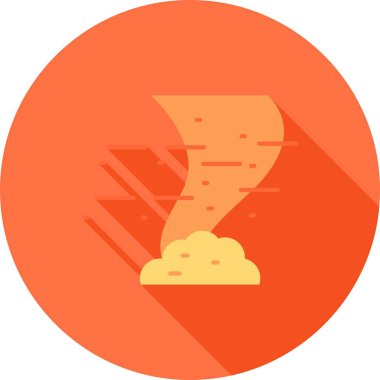 Kırmızı bir simgenin vektör illüstrasyonu