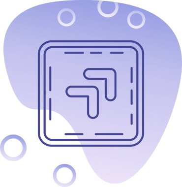 Mavi arkaplanın vektör illüstrasyonu