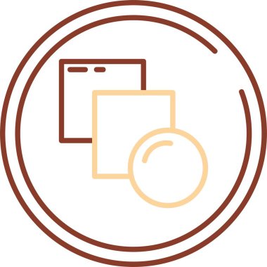 Bir dizinin vektör illüstrasyonu