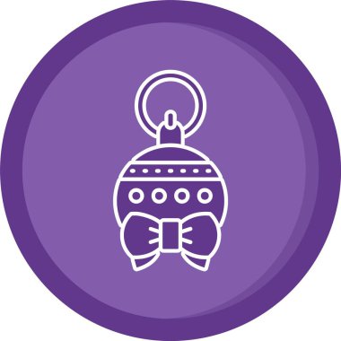 güzel bebek kabartma vektör simgesi