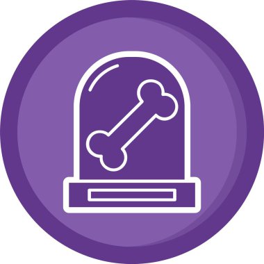 güzel mezar kabartma vektör simgesi