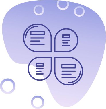 seo modern simgesinin vektör illüstrasyonu