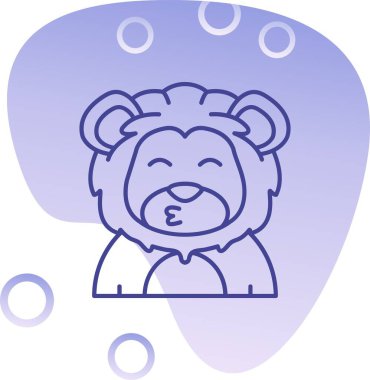 Kalp şeklinde bir emziği olan bir bebeğin vektör çizgi film karakteri. izole.