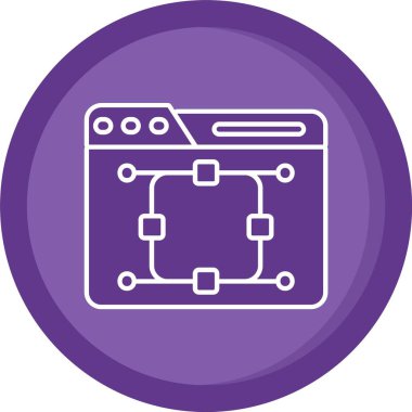 vektör sunucu illüstrasyonu